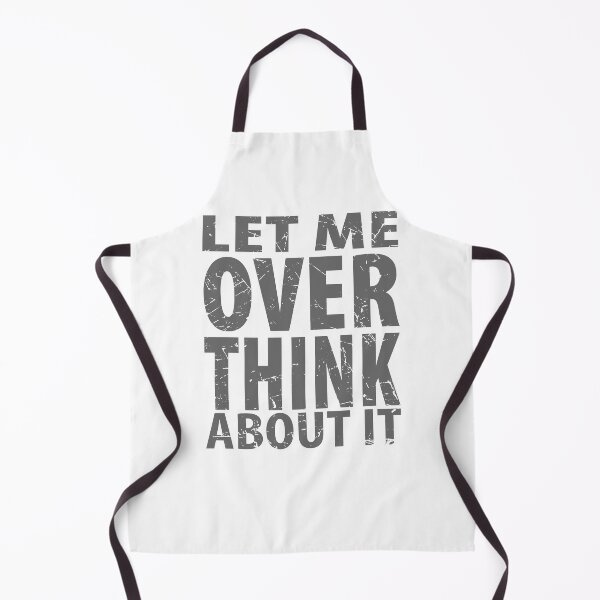 Item preview, Let Me Overthink About It Introvert Funny Quote designed and sold by TravelScientist.