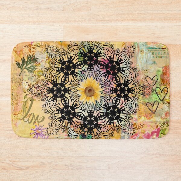 Item preview, Floral Collage  designed and sold by lindosilks.