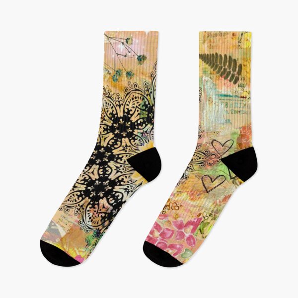 Item preview, Floral Collage  designed and sold by lindosilks.