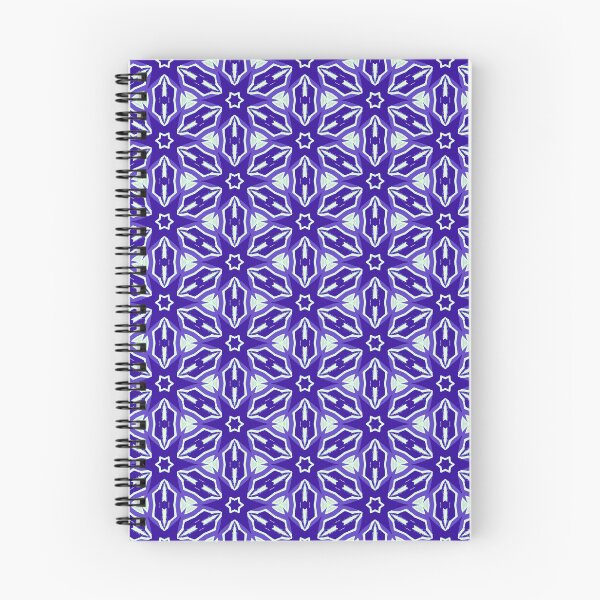 Item preview, Striking Blue Star Geometric Seamless Pattern Print designed and sold by protegra.
