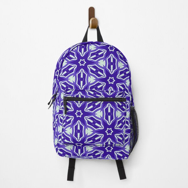 Item preview, Striking Blue Star Geometric Seamless Pattern Print designed and sold by protegra.