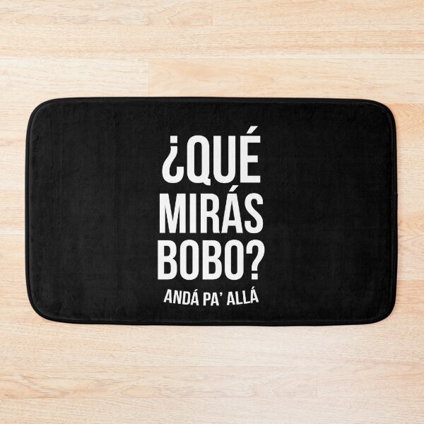 Item preview, Qué Miras Bobo ? Andá Pa' Allá, Messi meme Argentina fútbol Soccer Qatar 2022, Funny Argentinian Soccer Argentinian Flag Soccer Team 2022 designed and sold by PrintOfi.