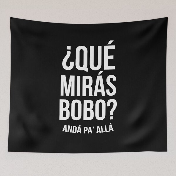 Item preview, Qué Miras Bobo ? Andá Pa' Allá, Messi meme Argentina fútbol Soccer Qatar 2022, Funny Argentinian Soccer Argentinian Flag Soccer Team 2022 designed and sold by PrintOfi.
