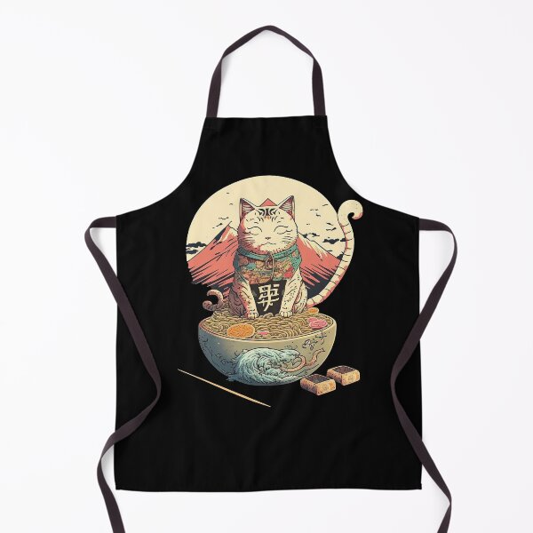Item preview, Ramen Lover Cat 7 designed and sold by TheSamuraiCat.