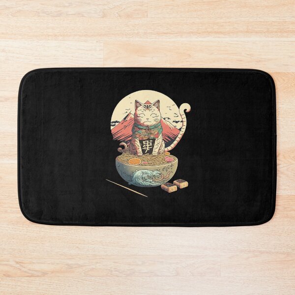 Item preview, Ramen Lover Cat 7 designed and sold by TheSamuraiCat.