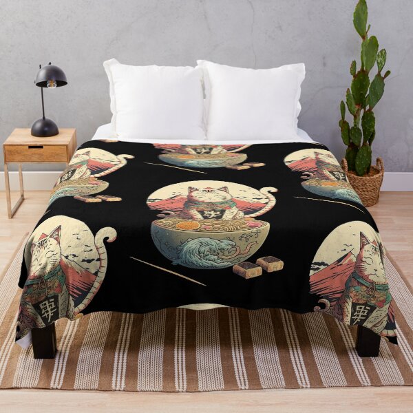 Item preview, Ramen Lover Cat 7 designed and sold by TheSamuraiCat.