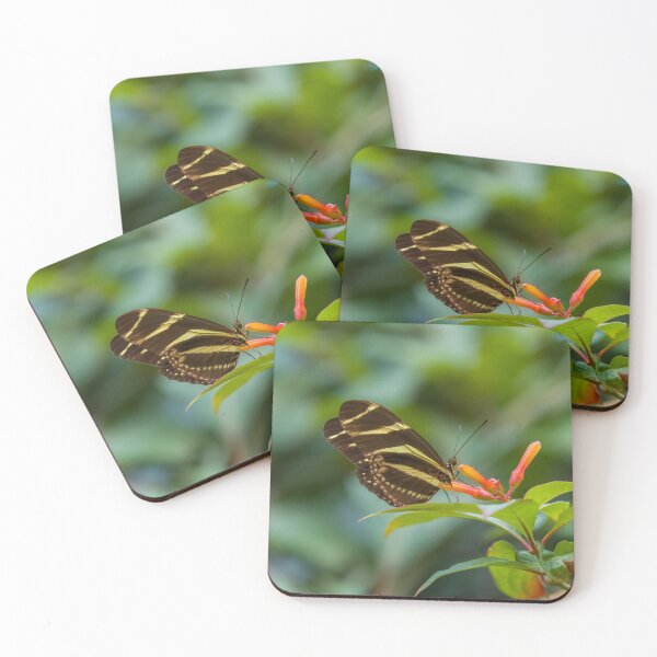 Item preview, Brown and Yellow Butterfly on Orange Flower designed and sold by SafariByMarisa.