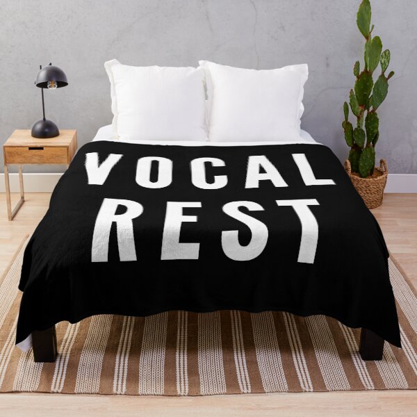 Item preview, Vocal Rest | Singer Voice Health | Theather Kid Student | Gift for Singer | White Text designed and sold by LillBramz.