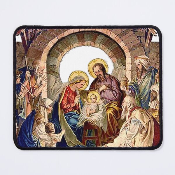 Item preview, The Nativity Scene - Christian Religious Art designed and sold by TheHouseOfGod.