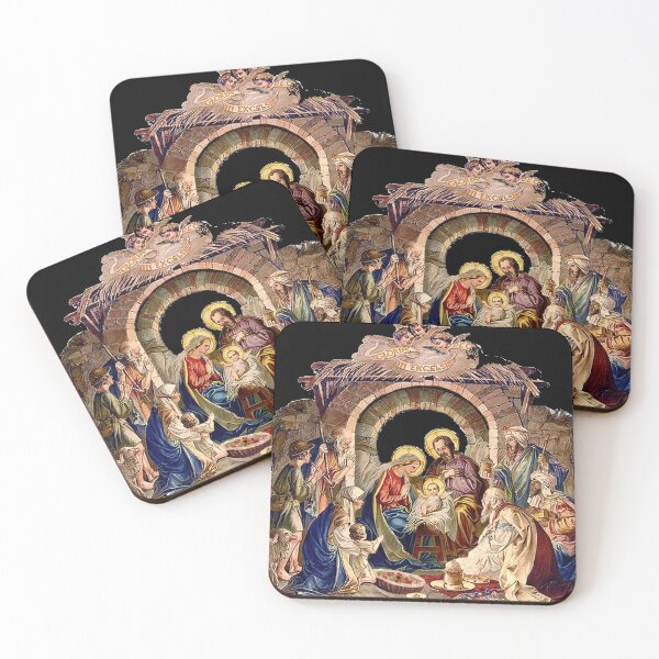 Item preview, The Nativity Scene - Christian Religious Art designed and sold by TheHouseOfGod.
