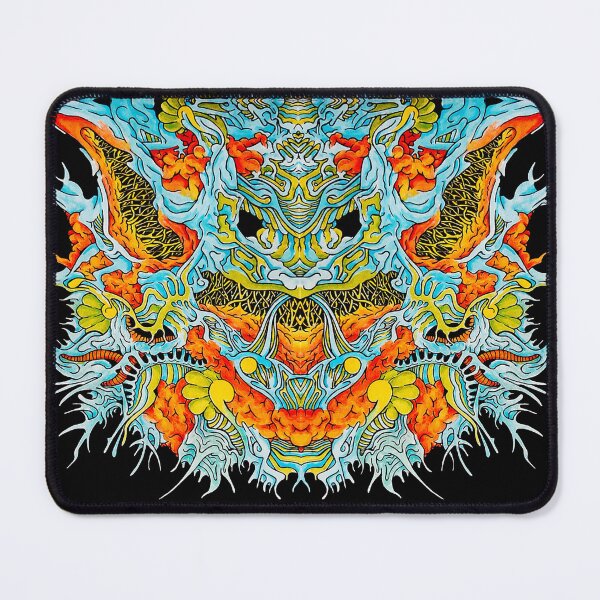 Item preview, Psychodelic abstract colorful design drawing symetry  designed and sold by BrudnaMasa.