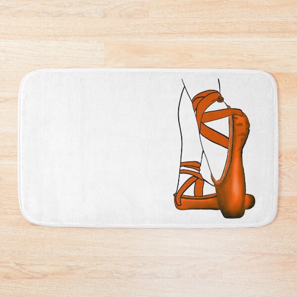 Item preview, Ballet Pointe Shoes (orange) designed and sold by Julia2Julia.