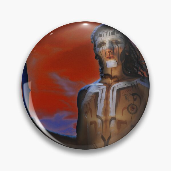 Item preview, Caron The Tribal Soul Traveller Bodypainted Man From Ancient Times designed and sold by tribaltrouble.