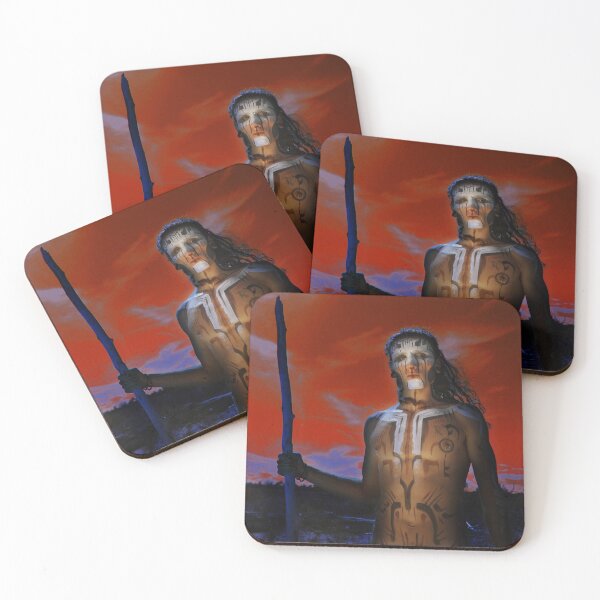 Item preview, Caron The Tribal Soul Traveller Bodypainted Man From Ancient Times designed and sold by tribaltrouble.