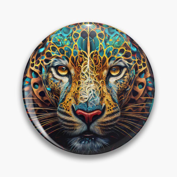Item preview, The Wildlife Kings - The Jaguar King designed and sold by Earth Celebration Designs.