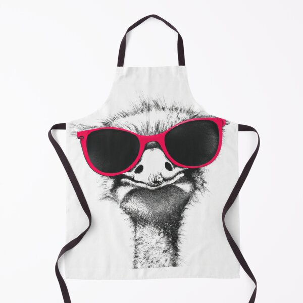 Item preview, Ostrich red glasses designed and sold by Leoclothesnow.