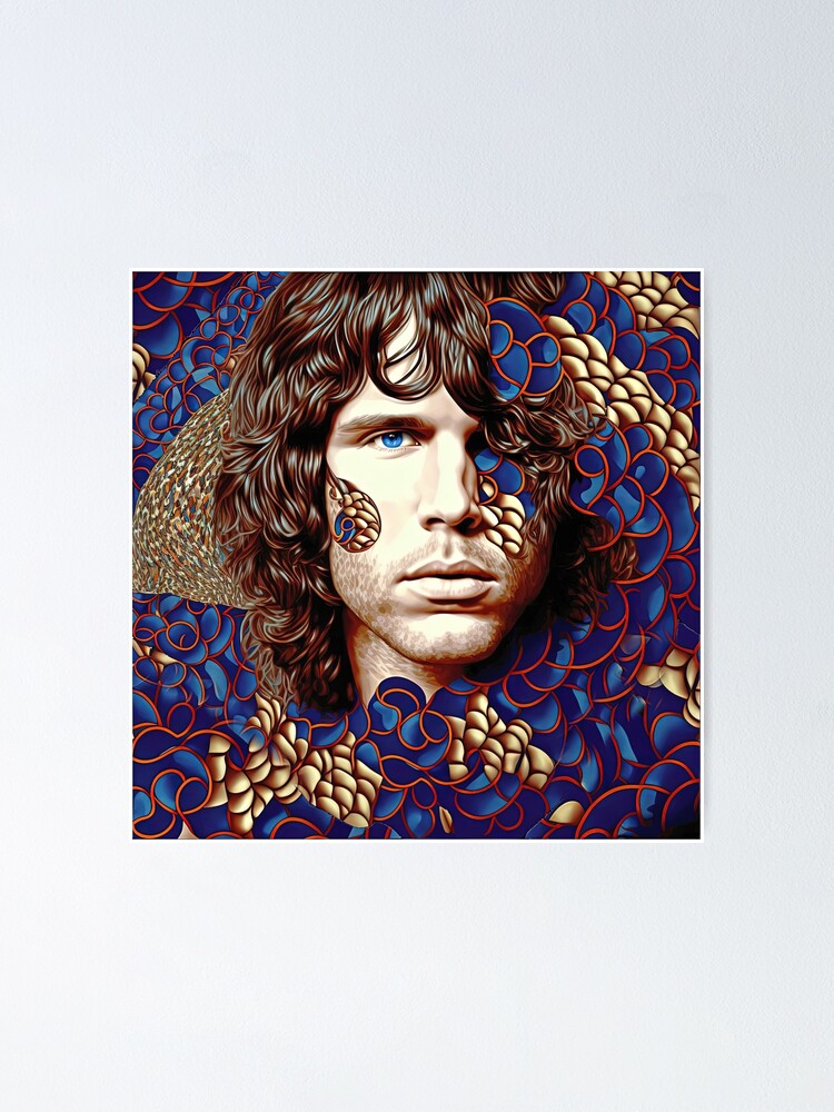 Jim Morrison The Lizard King Poster For Sale By Arthoughts Redbubble