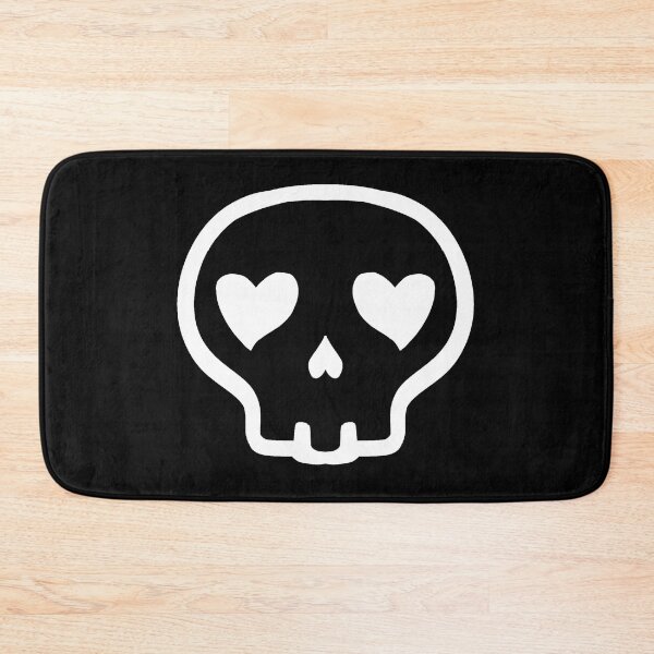 Item preview, Inverted Heart Skull Black designed and sold by Kerri  Leath.