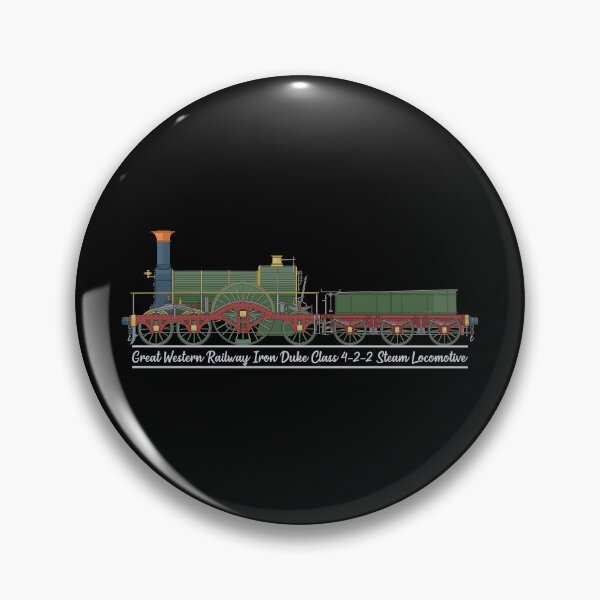 Item preview, Great Western Railway Iron Duke Class Steam Locomotive Diagram Gift designed and sold by Maljonic.