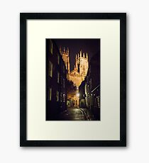 York Minster at Night Framed Print