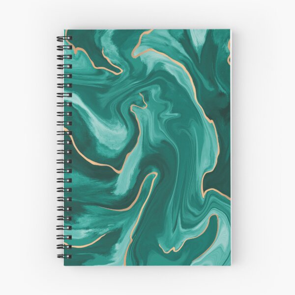 Item preview, Emerald Green and Gold Marble Effect designed and sold by HeySpiritAnimal.
