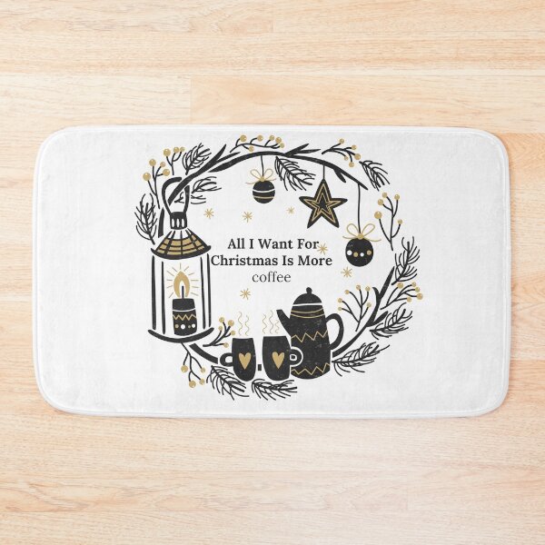 Item preview, all i want for christmas is more coffee designed and sold by thorfinnshop.