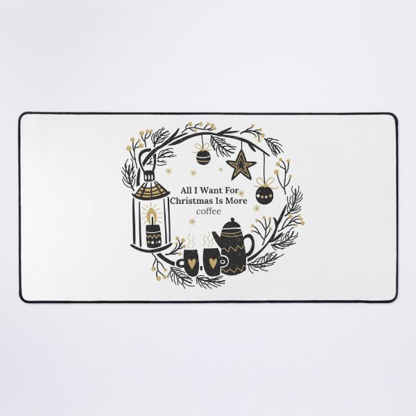 Item preview, all i want for christmas is more coffee designed and sold by thorfinnshop.