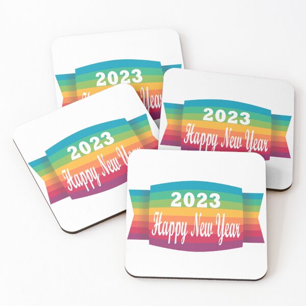 Item preview, Rainbow Happy New Year 2023 designed and sold by Soudesign99.