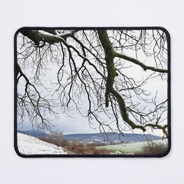 Item preview, Landscape from Piliscsev in Winter from Horse Chestnut Tree - Lighter "Nature Photography" designed and sold by Istvan Ocztos.