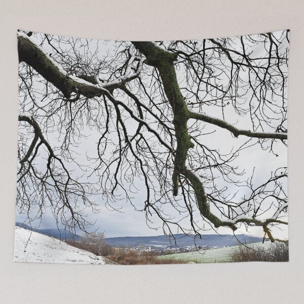 Item preview,  Landscape from Piliscsev in Winter from Horse Chestnut Tree - Lighter "Nature Photography" designed and sold by Istvan Ocztos.