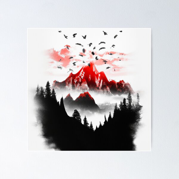 Item preview, Crowded Mountain designed and sold by portraitnoire.