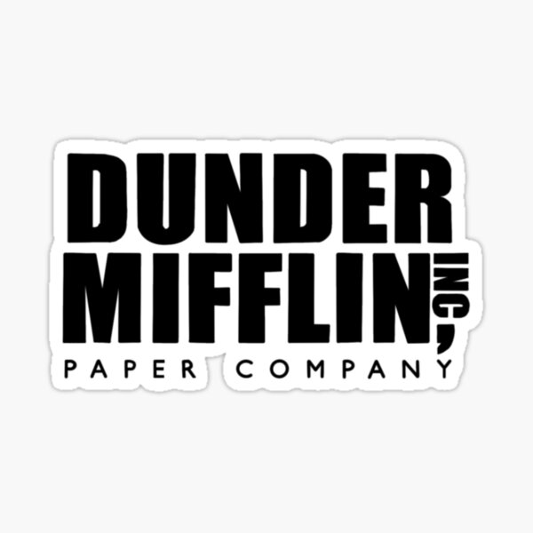 Dunder Mifflin - Dunder Mifflin - Sticker