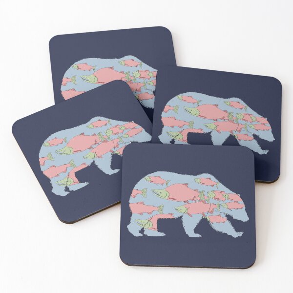 Item preview, Salmon Bear designed and sold by Vet-Obsess.