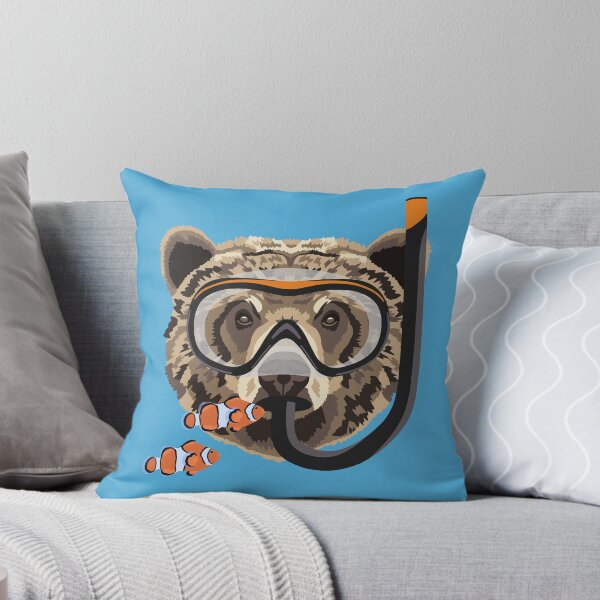 Item preview, Snorkeling Bear designed and sold by GeoCreate.