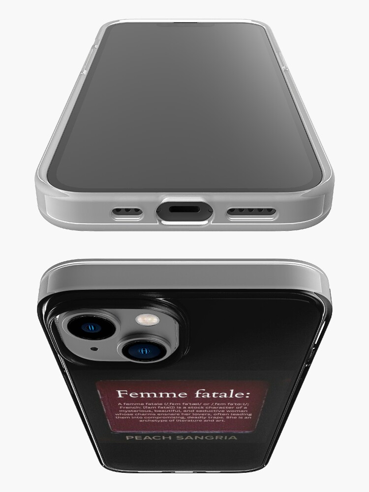 Femme Fatale aesthetic coquette iPhone Case for Sale by