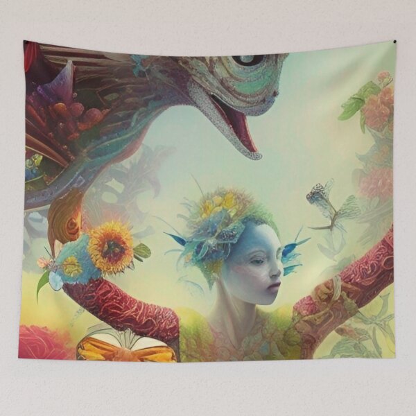 Item preview, Floralie's mythical bird designed and sold by TeschWerks.
