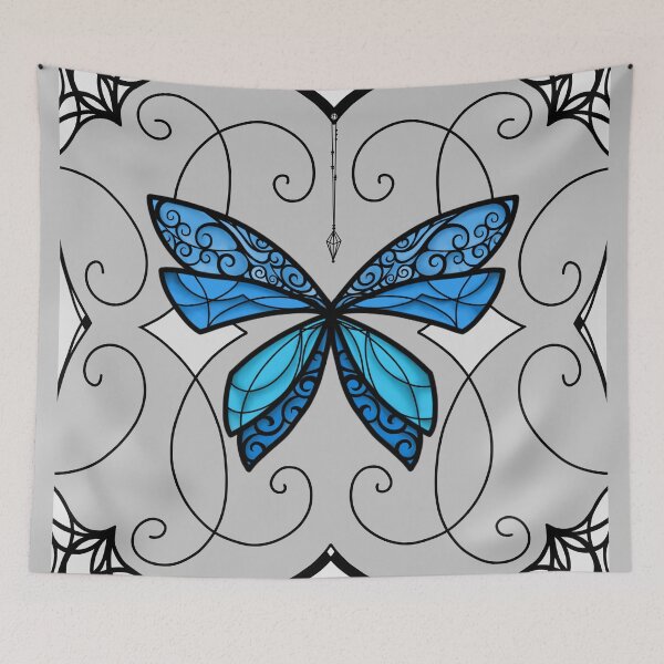 Item preview, Tapiz de mariposa designed and sold by lezell.
