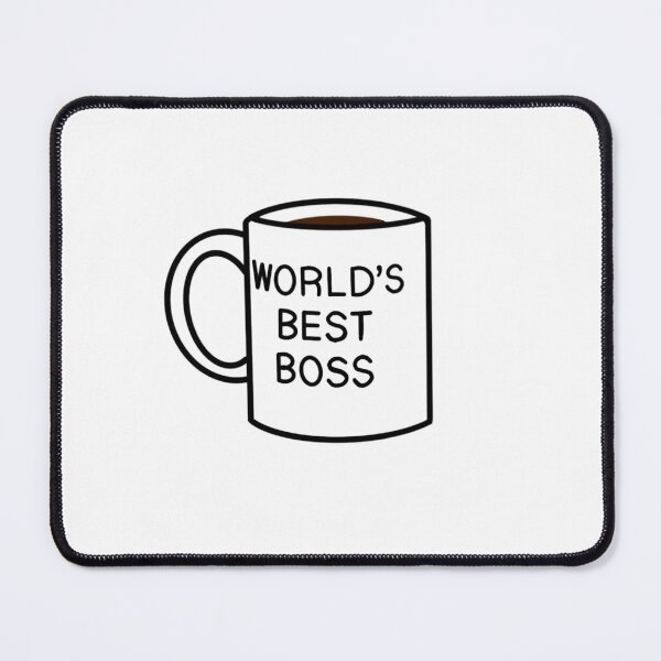 Item preview, World’s Best Boss Mug - The Office designed and sold by Myheartofworship.