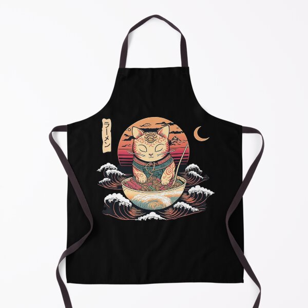 Item preview, Ramen Lover Cat 9 designed and sold by TheSamuraiCat.