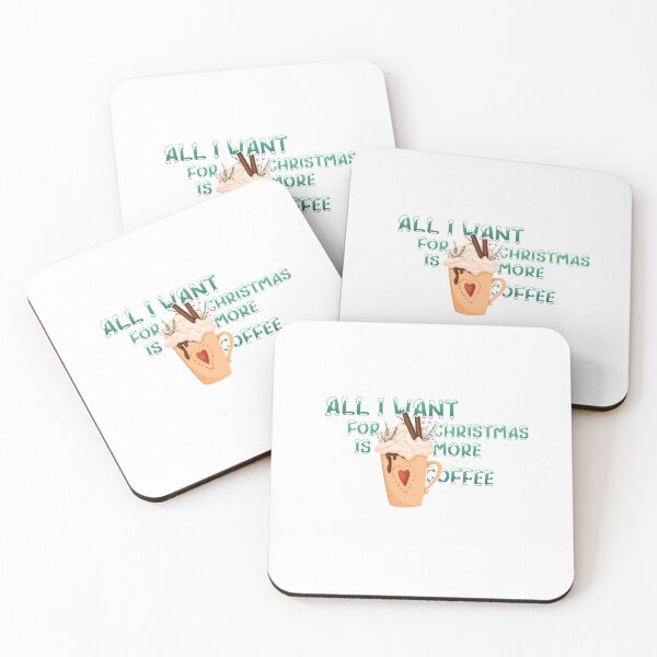 Item preview, All I Want For Christmas Is More Coffee designed and sold by Vlaki.