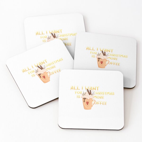 Item preview, All I Want For Christmas Is More Coffee designed and sold by Vlaki.