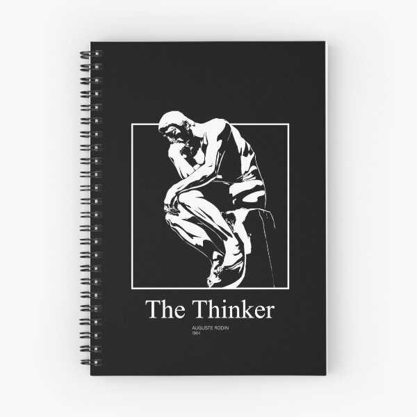 Item preview, 'The Thinker' by Rodin Fine Art Illustration designed and sold by rpalesca.