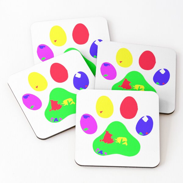 Item preview, Colourfull paw designed and sold by Right-Fit27.