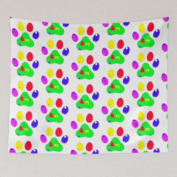 Item preview, Colourfull paw designed and sold by Right-Fit27.