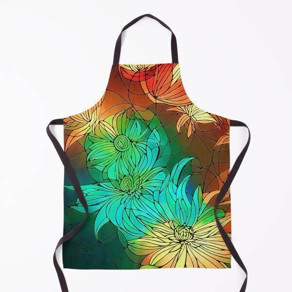 Item preview, Mystery Flowers in Retro Tiki designed and sold by Lamirabelle.