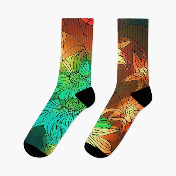Item preview, Mystery Flowers in Retro Tiki designed and sold by Lamirabelle.