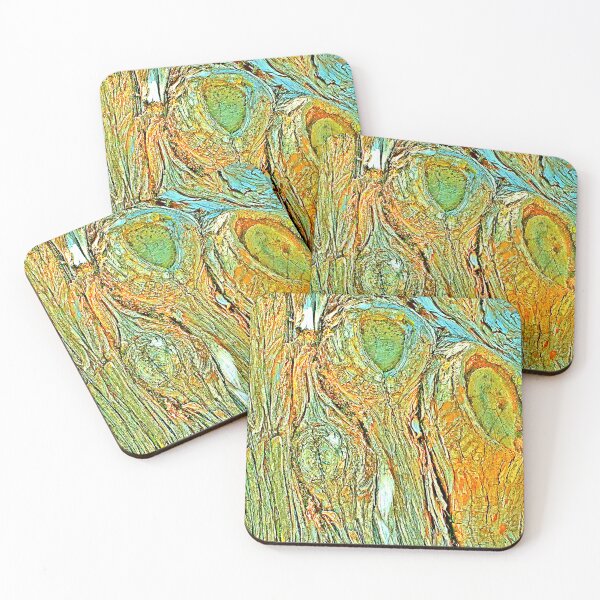 Item preview, Abstract colorful Rustic tree bark pattern by Iritof designed and sold by iritof.