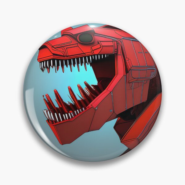 Item preview, Red Robot Tyrannosaurus rex designed and sold by Chubuter.