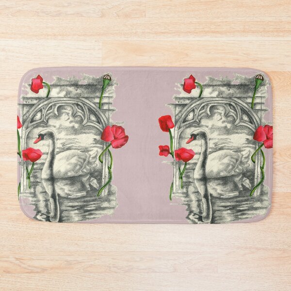 Item preview, Swan and gothic arch designed and sold by KnowingWonder.