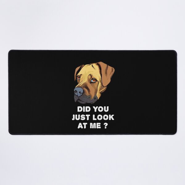 Item preview, Did you just look at me ? Funny Dog Quote designed and sold by EnzoVectorism.